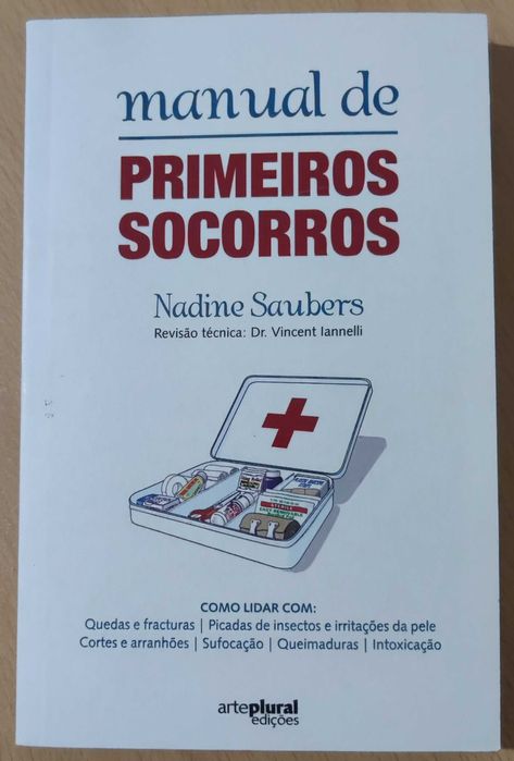 Livro Manual de Primeiros Socorros de Nadine Saubers