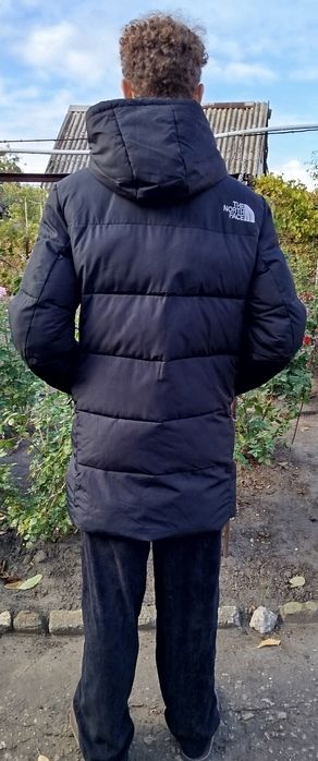 Куртка підлітку зимова   довга THE NORTH FACE р.46