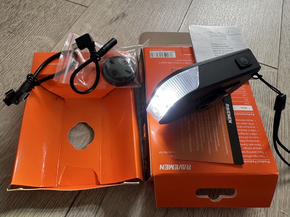 Lampka rowerowa Ravemen FR500