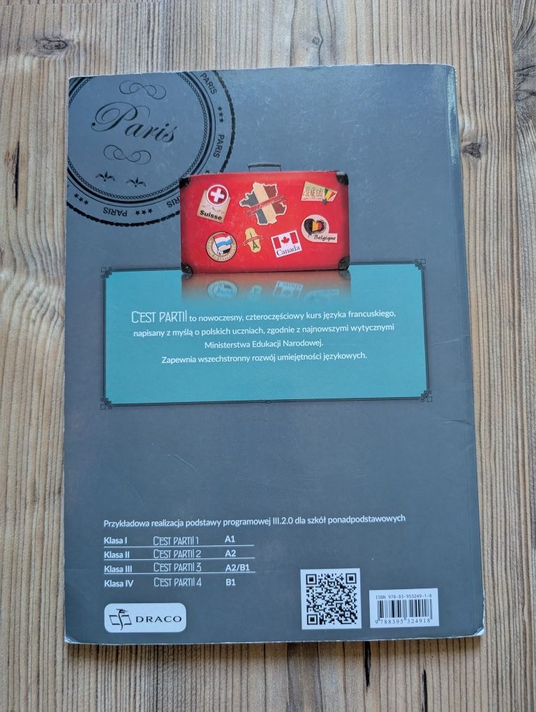 C'est parti ! Draco podręcznik do francuskiego + ćwiczenia