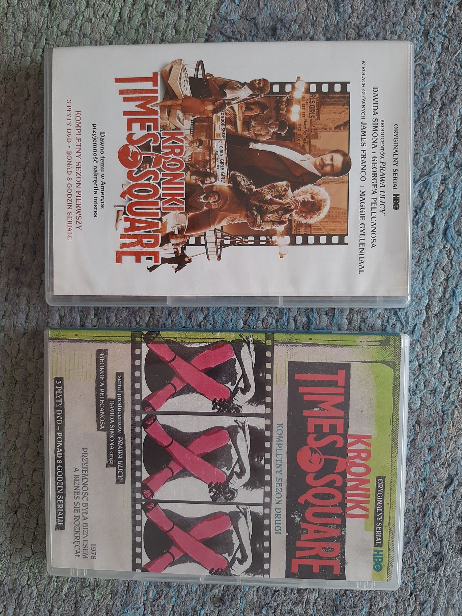 serial DVD "Kroniki Times Square" sezon 1 i 2