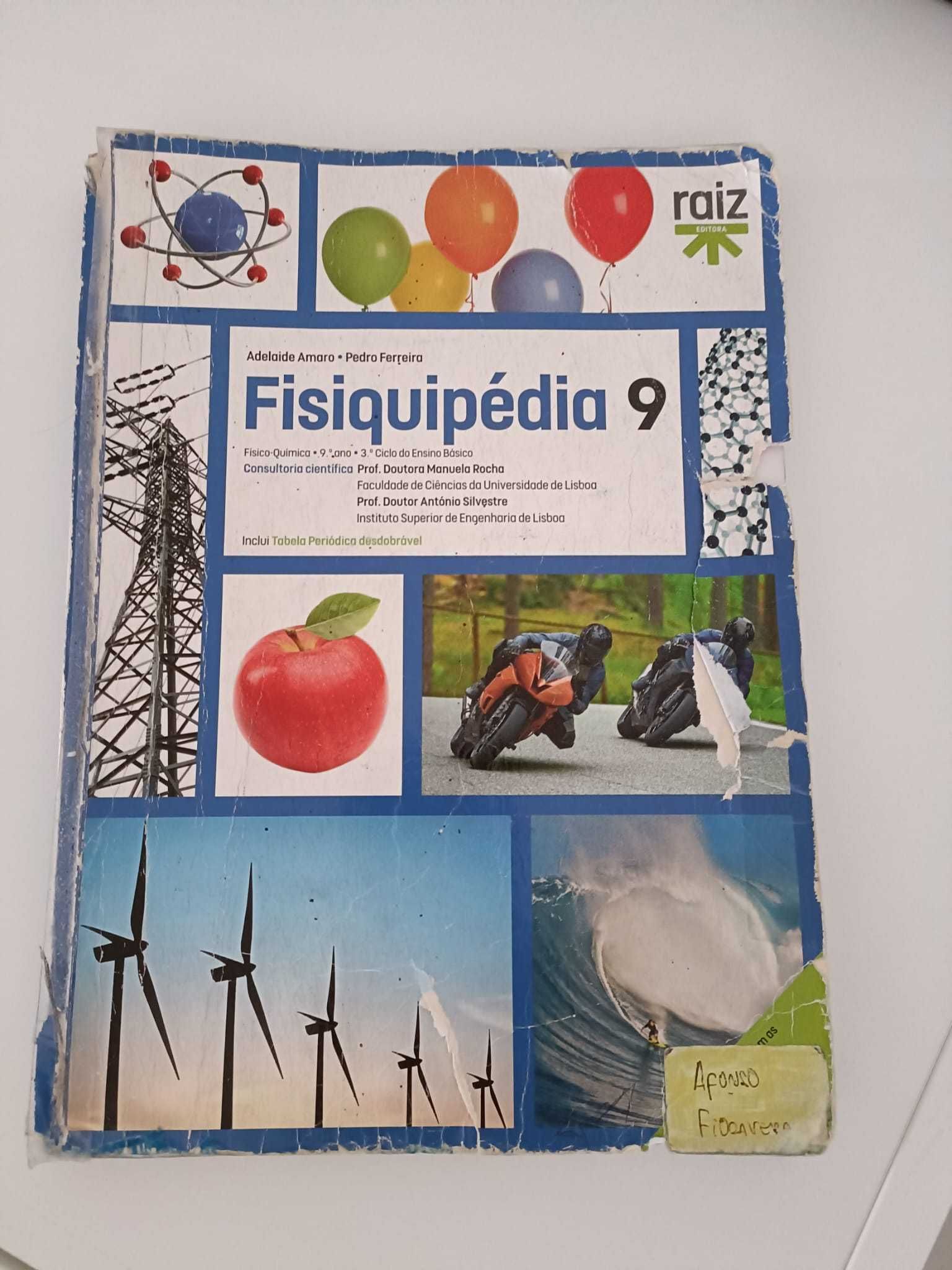 Livro Escolar de Fisico-Química 9ºAno- Fisiquipédia 9