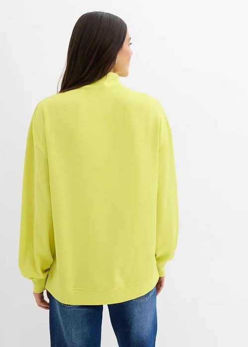 B.P.C bluza damska limonkowa oversize r.44/46