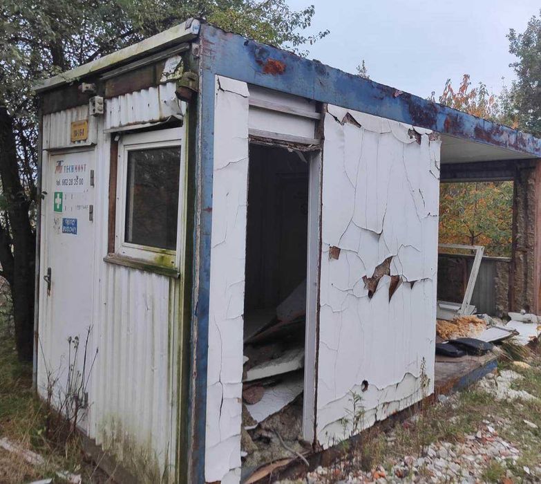 Rama kontenerowa - kontener budowlany / Warszawa