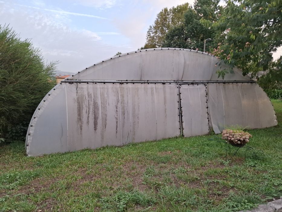 Estufa Túnel 22m x 10m – Estrutura Galvanizada
