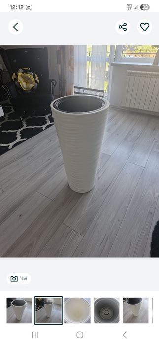 Doniczki jak Nowe.Cena za 1 sztukę.