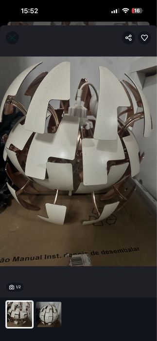 Candeeiro ikeia em bin estado