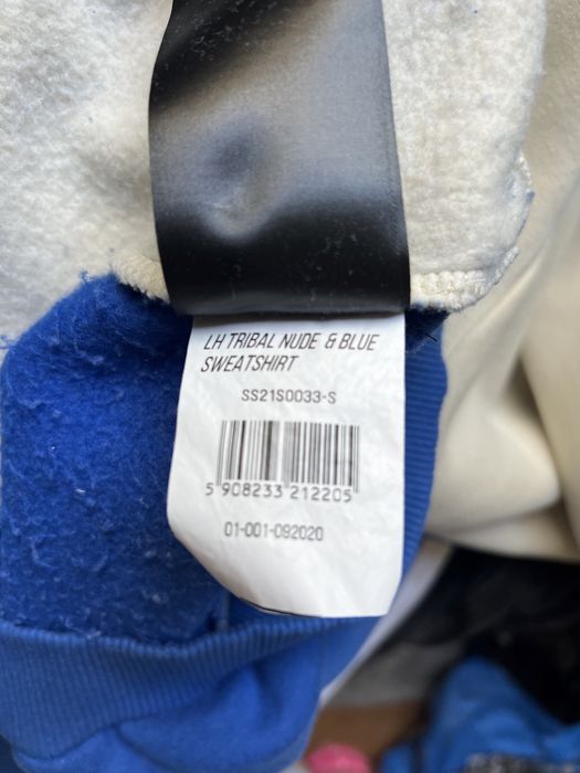 Damska bluza LH Tribal Nude & Blue Sweatshirt Local Heroes Since 2013