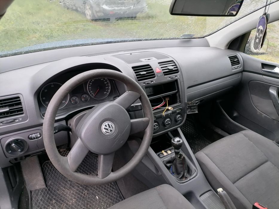 Golf 5 po zdarzeniu.