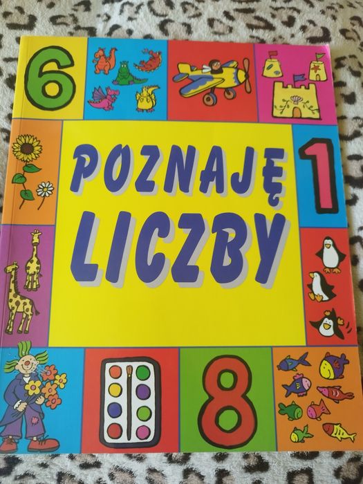 Książka dla dzieci Poznaję liczby