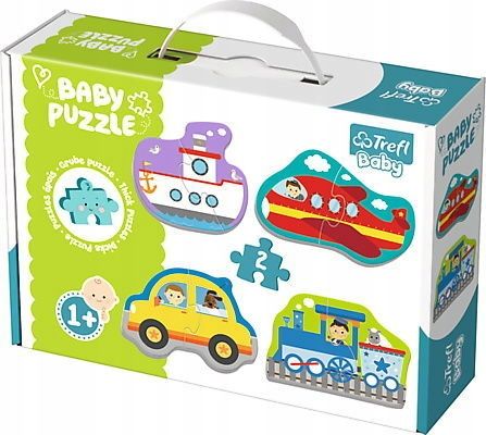 Trefl Baby 36075 Puzzle Pojazdy samochody classic