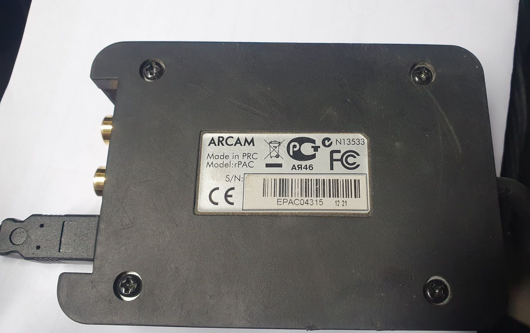 DAC Arcam rPAC, swietny wzmacniacz sluchawkowy i wyjscie rca!