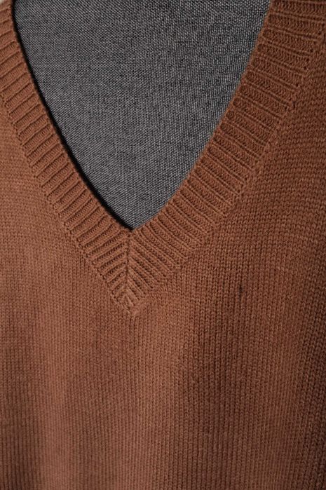 Colete em Malha SHEIN Caramelo S-M (38–42)