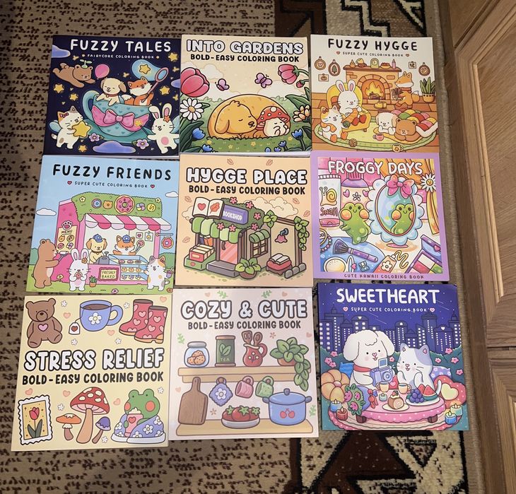 Kolorowanki COZY malowanki dla dorosłych dla dzieci