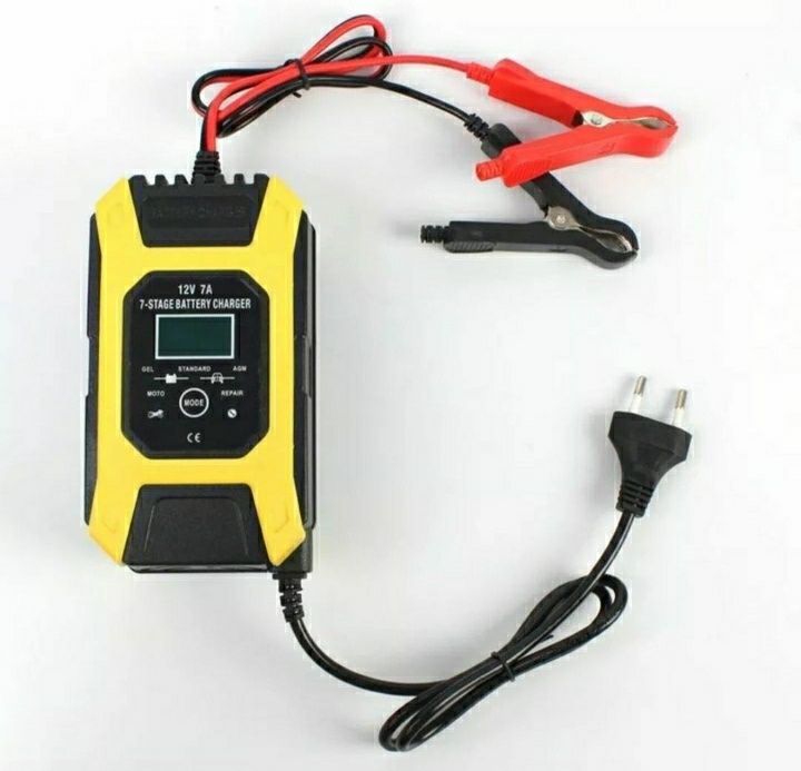 Зарядное устройство акумулятора 12V 7A 7програм зарядки