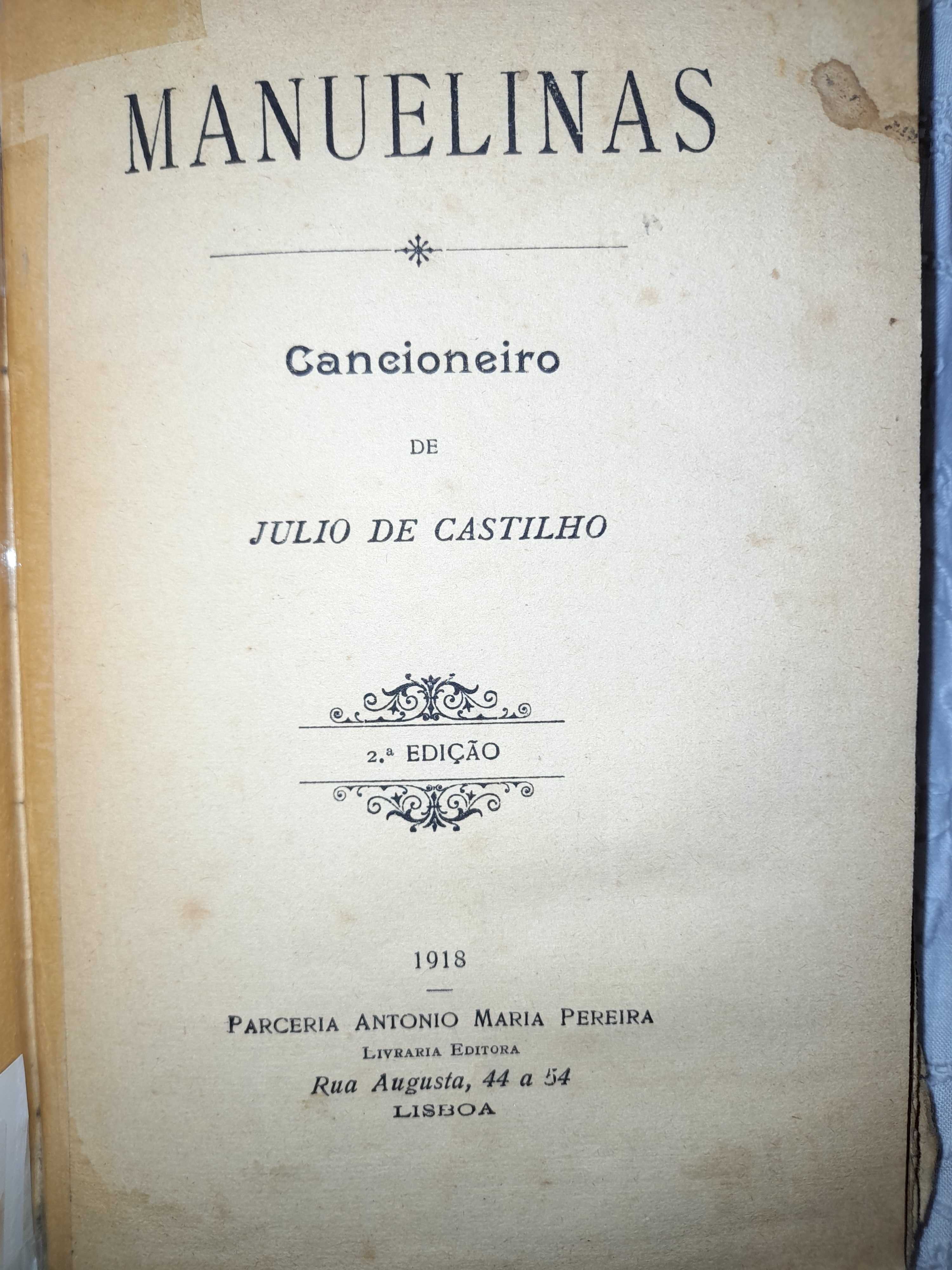 Julio de Castilho, Manuelinas