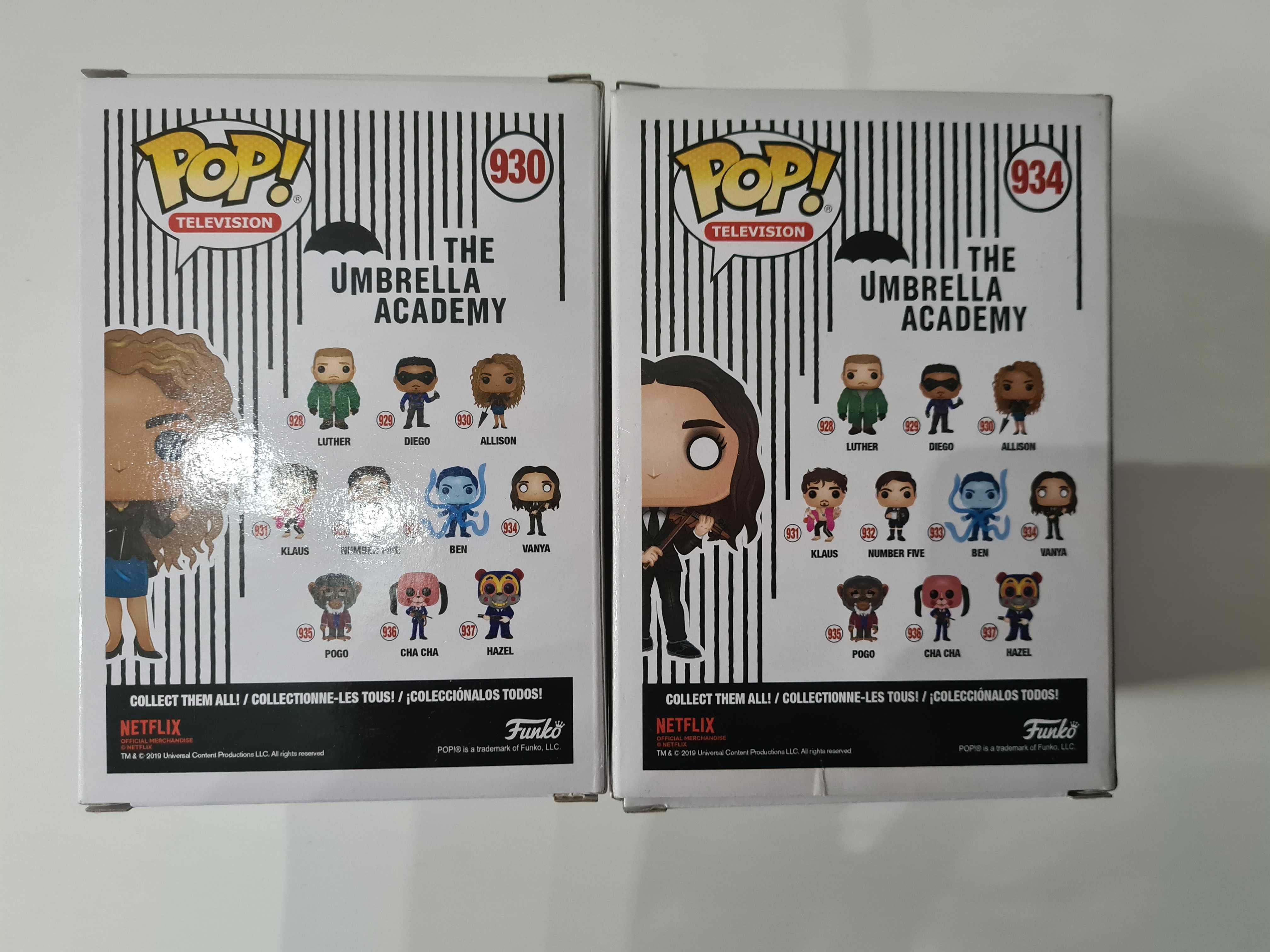 Funko Pop! Vanya 934 & Allison 930 (The Umbrella Academy)