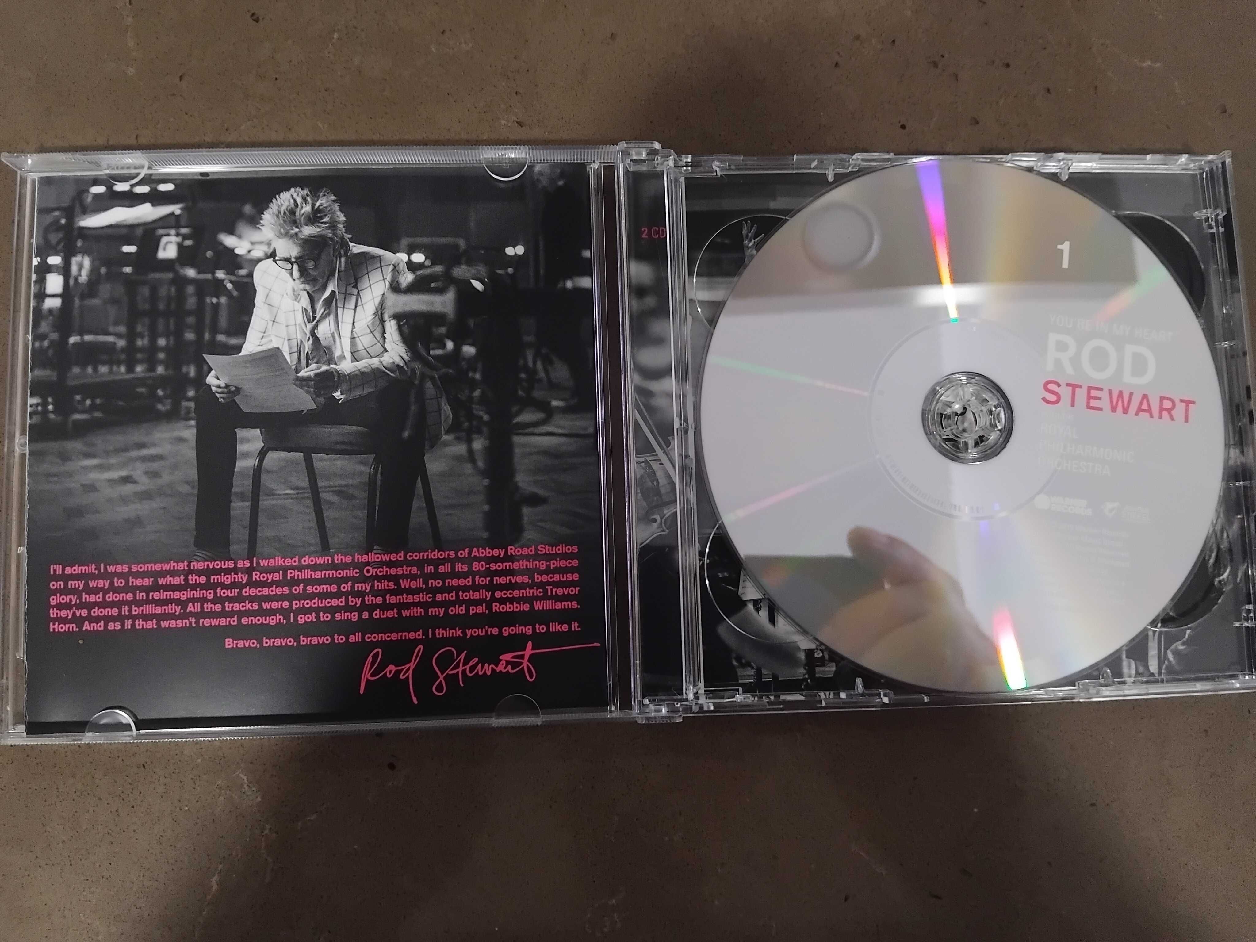 Cd duplo do Rod Stewart  novo