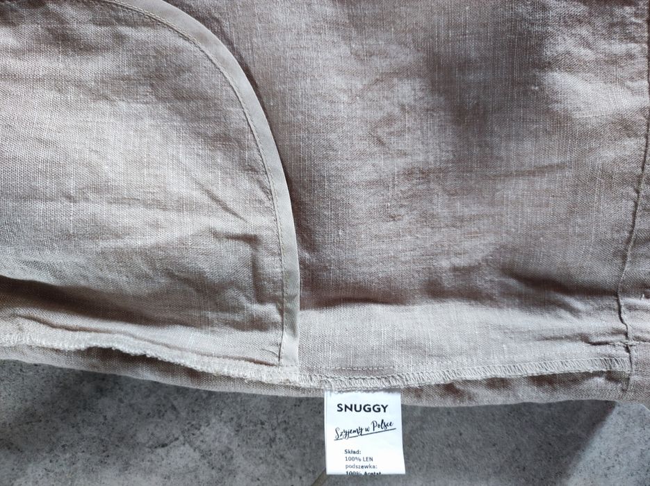 Bermudy spodenki lniane L