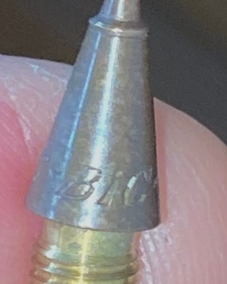 Caneta esferográfica com símbolo militar