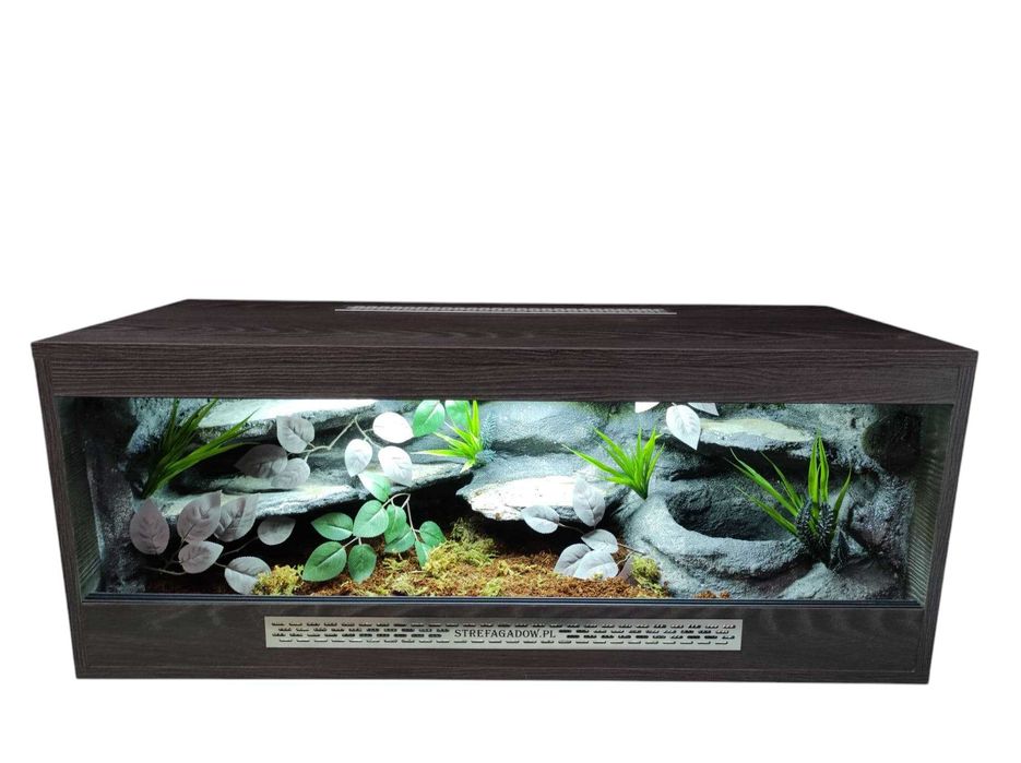 Terrarium tropikalne nr731 100/40/40 dla węża boa pyton NA ZAMÓWIENIE