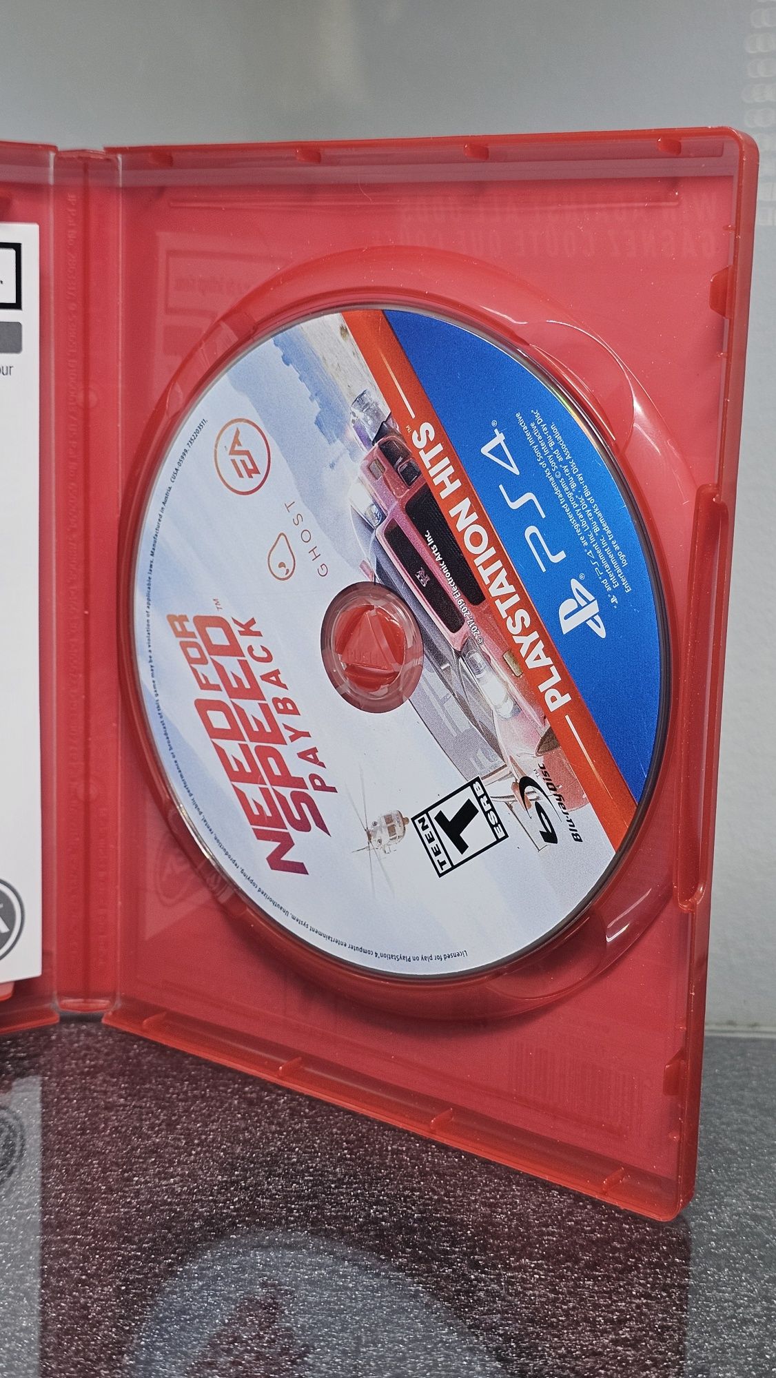 Need for Speed Payback PS4 Playstation 4 Limited red box Edition NFS