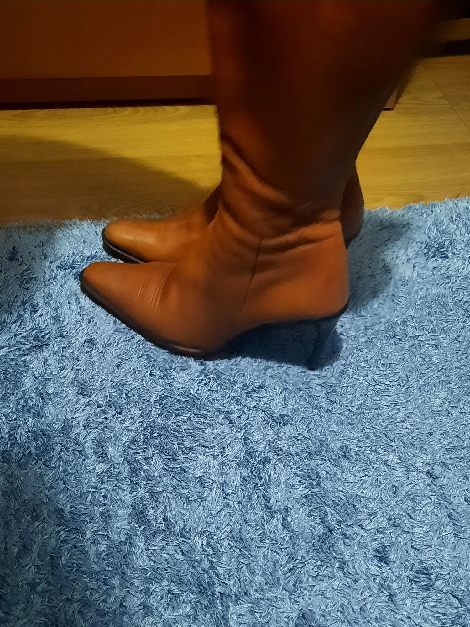Bota senhora camel