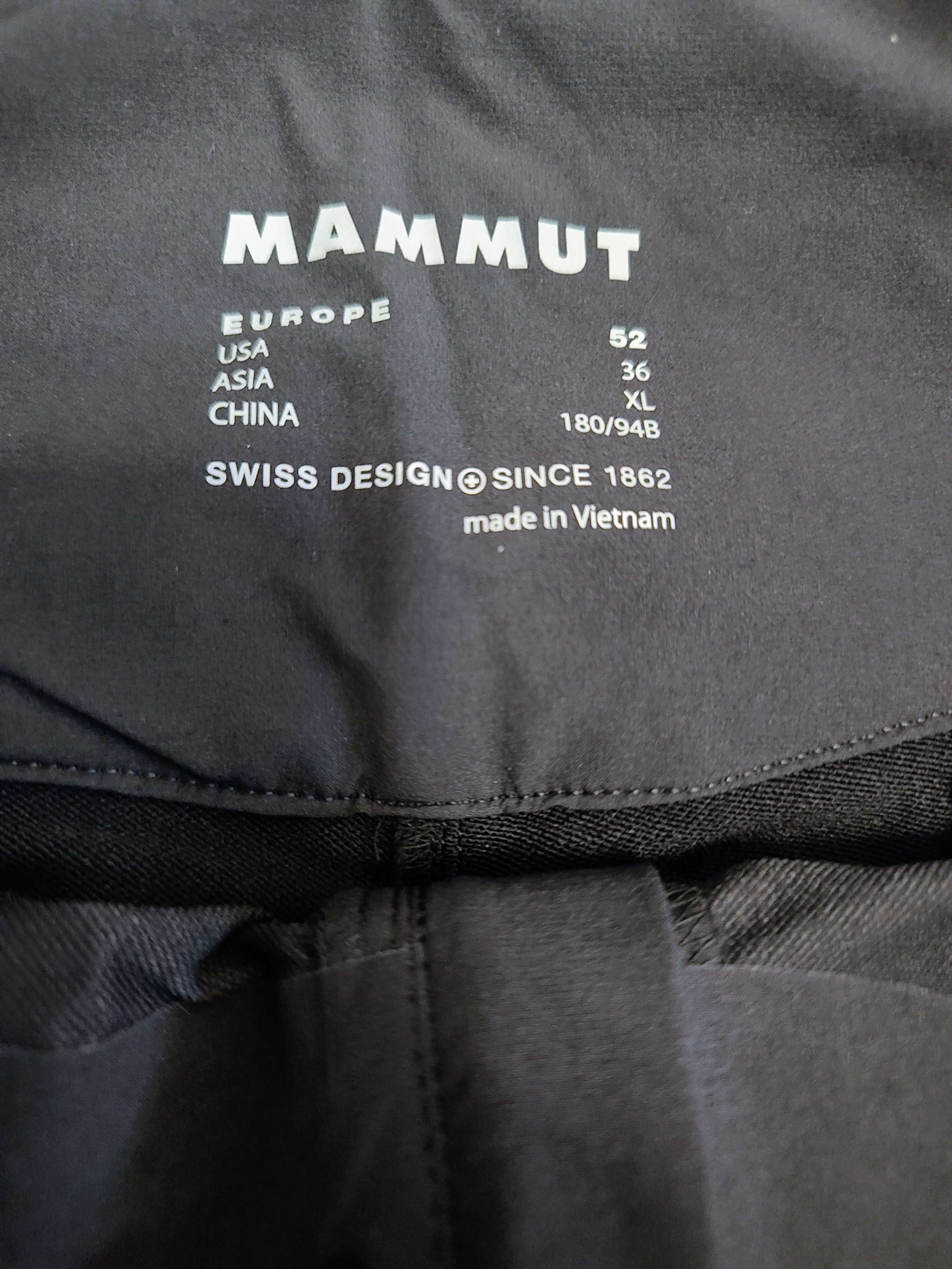 MAMMUT COURMAYEUR So Pants Men Black spodnie męskie, r.XL