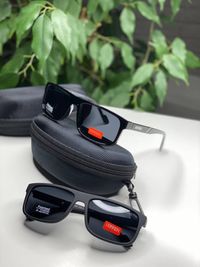 Солнцезащитные очки FERRARI мужские POLAROID с поляризацией Черные