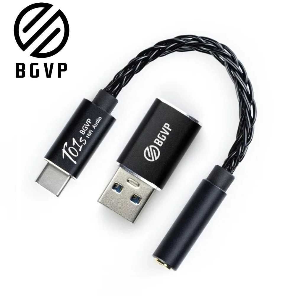 ⇒ BGVP T01s - ЦАП DAC усилитель для смартфона, на CX31988 с Jeck 3.5