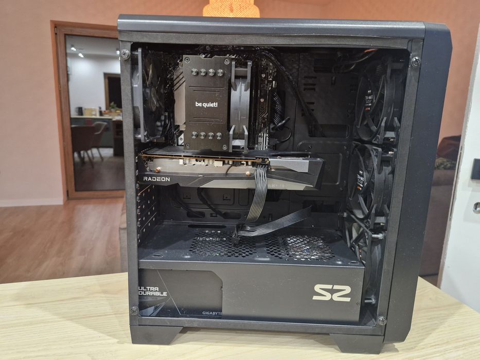 Komputer stacjonarny I5 11400, RX 6600XT, 32GB RAM + monitor Eizo