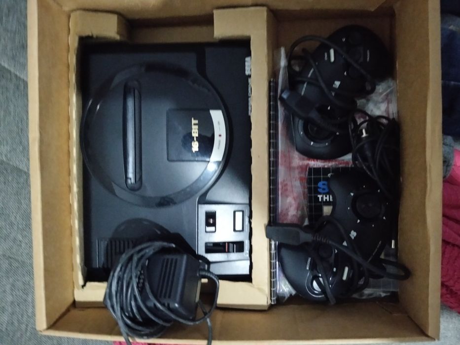 Sega mega drive + jogo sonic