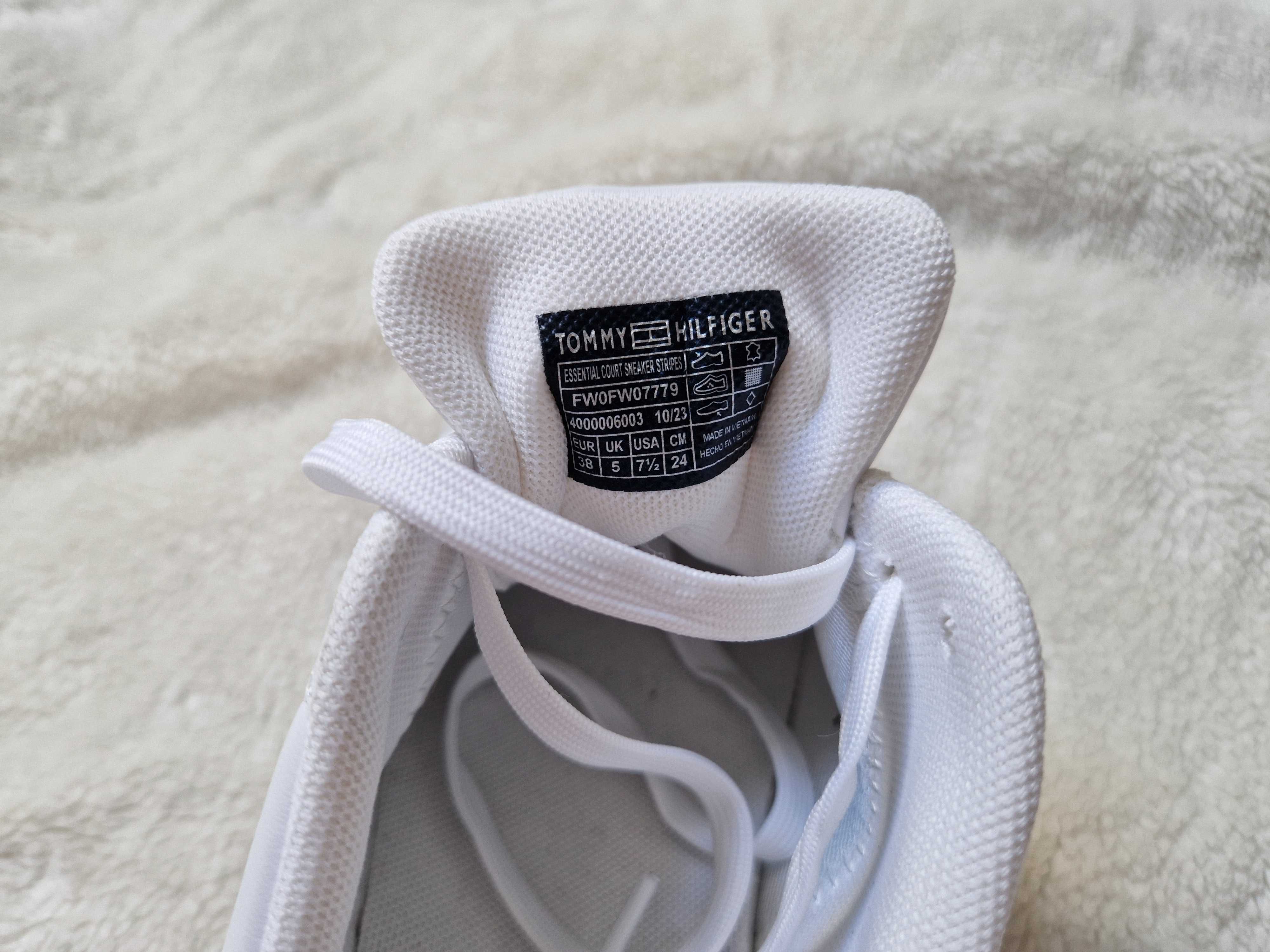 Nowe białe buty sportowe sneakersy damskie Tommy Hilfiger rozmiar 38