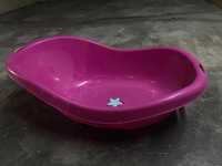 Banheira para bebé rosa