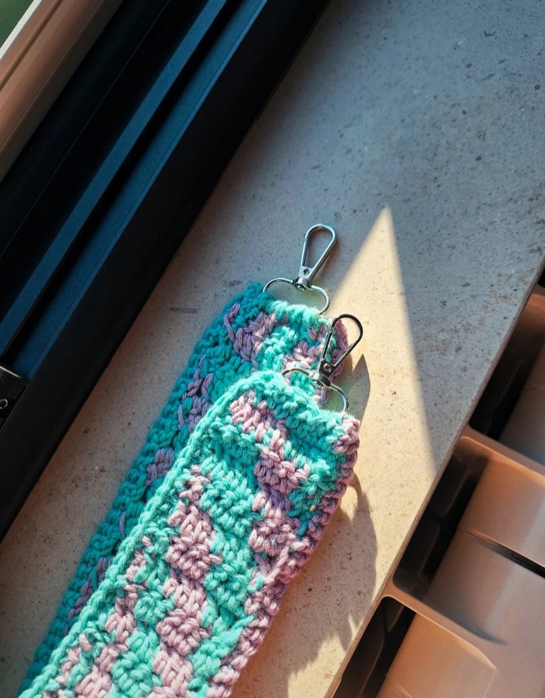 Crochet strap psicadélico