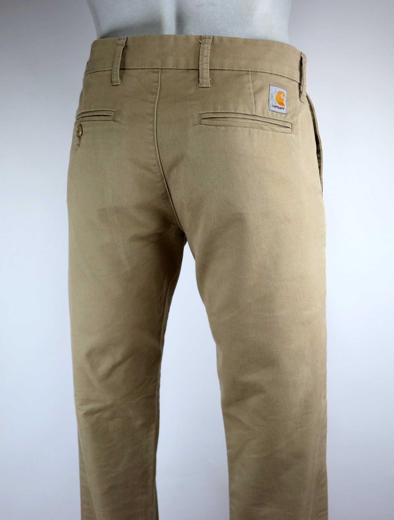 Carhartt Sid Pant spodnie materiałowe chino W34 L34 pas 2 x 45 cm