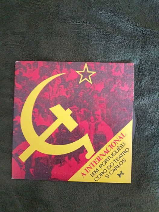 Vinil Coro Do Teatro De São Carlos - A Internacional /Bandeira Rubra..