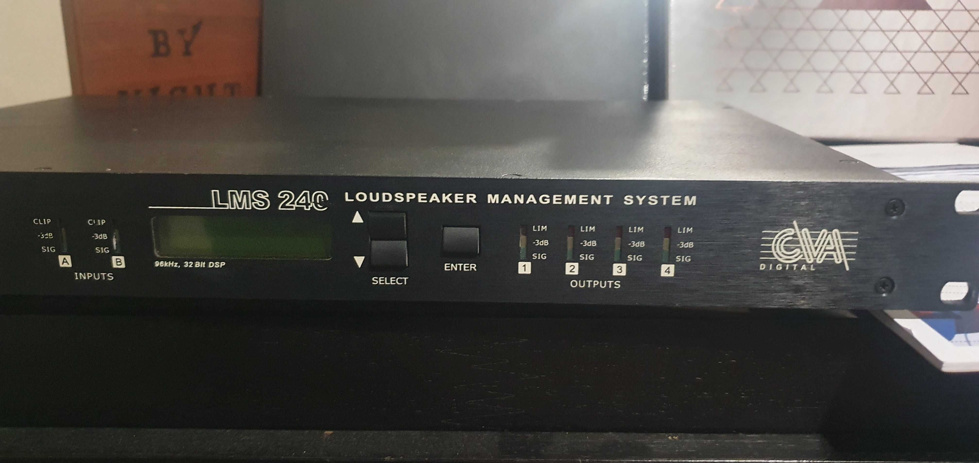 CVA  LMS 240 - Controlador de Sistema Som (Crossover)