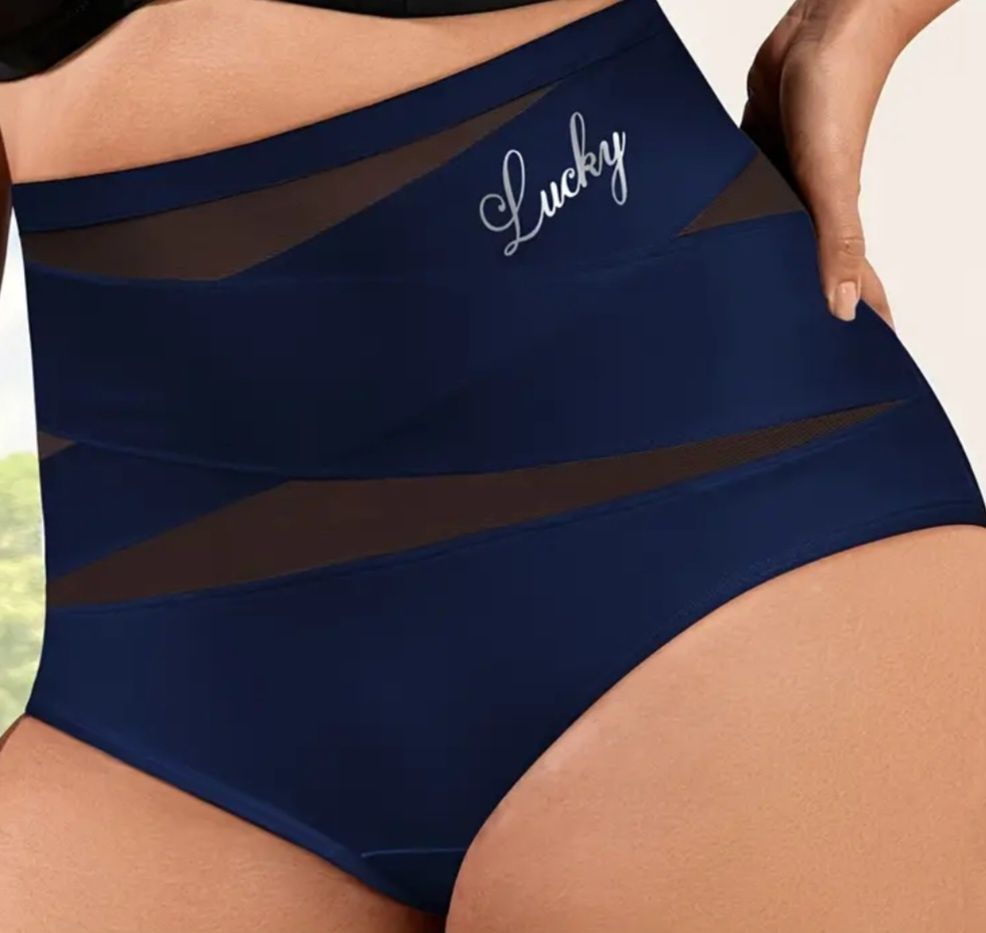 Eleganckie majtki 3 szt wyszczuplajace trzymające brzuszek 1XL