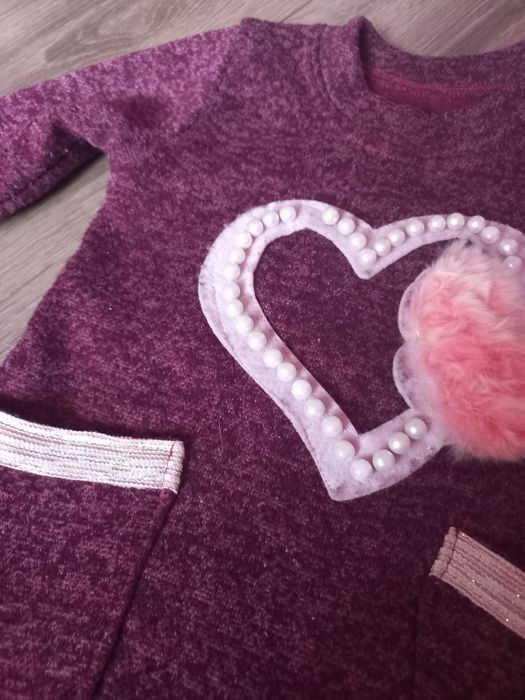 Плаття тепле на дівчинку