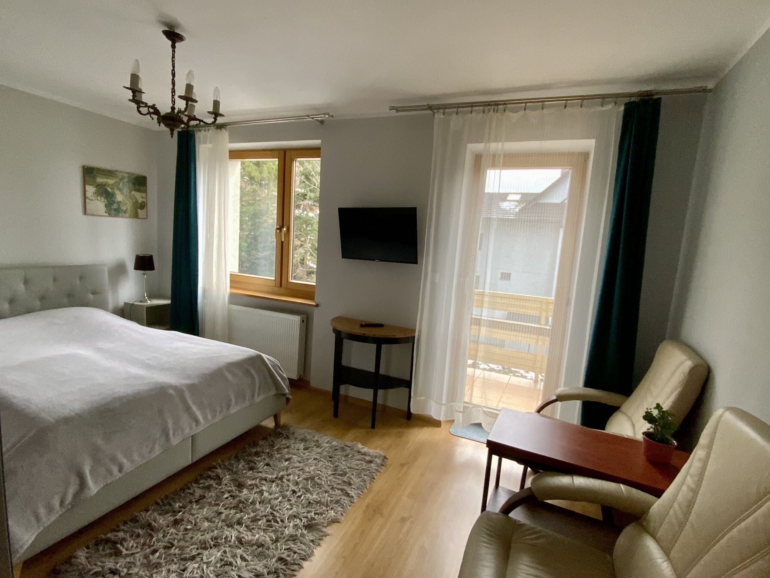 !! Noclegi Wisła - Apartament: 3-pokoje, balkon, blisko centrum !!
