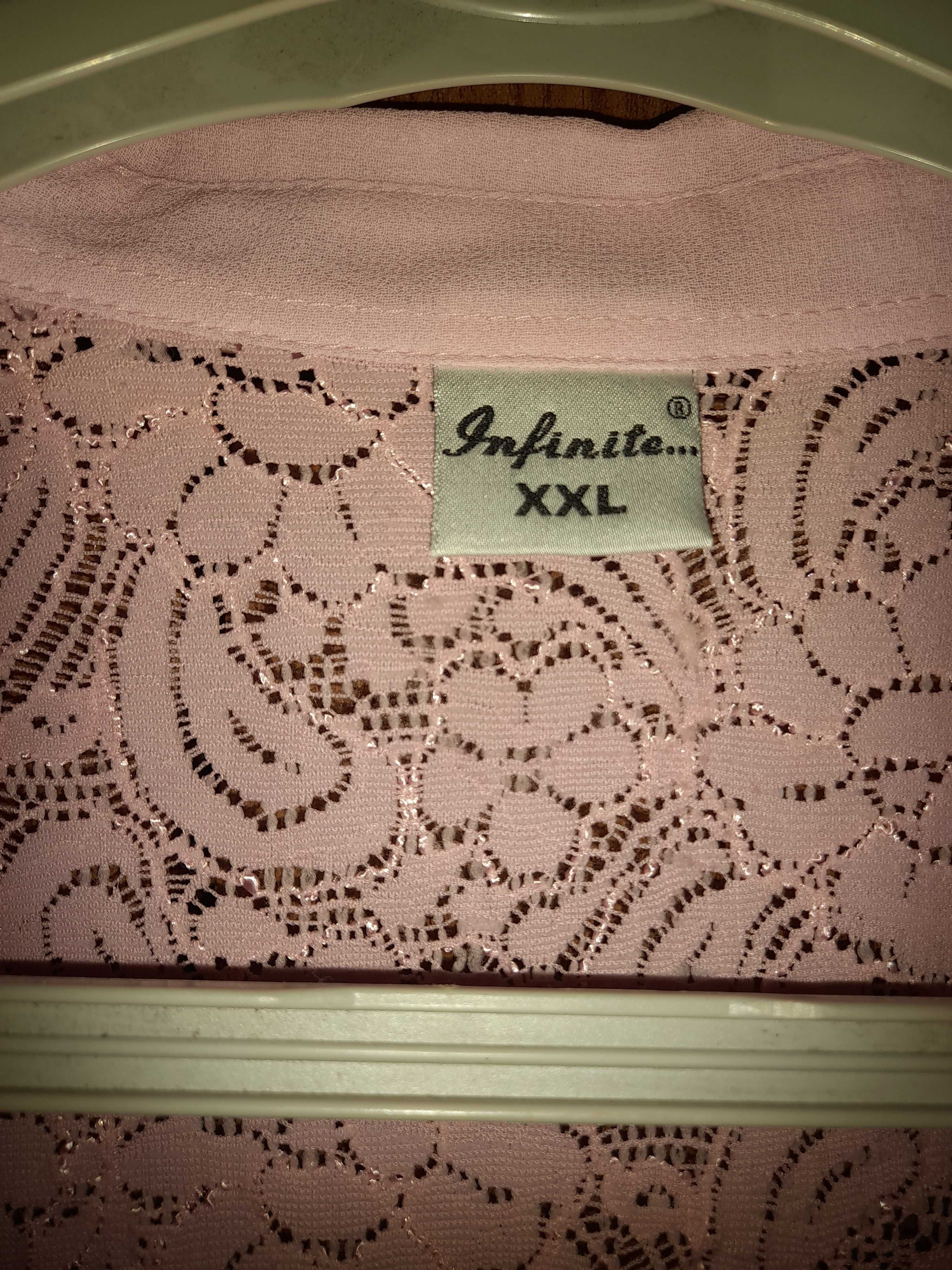 Блузки жіночі сіра розмір L 44/46, рожева XXL