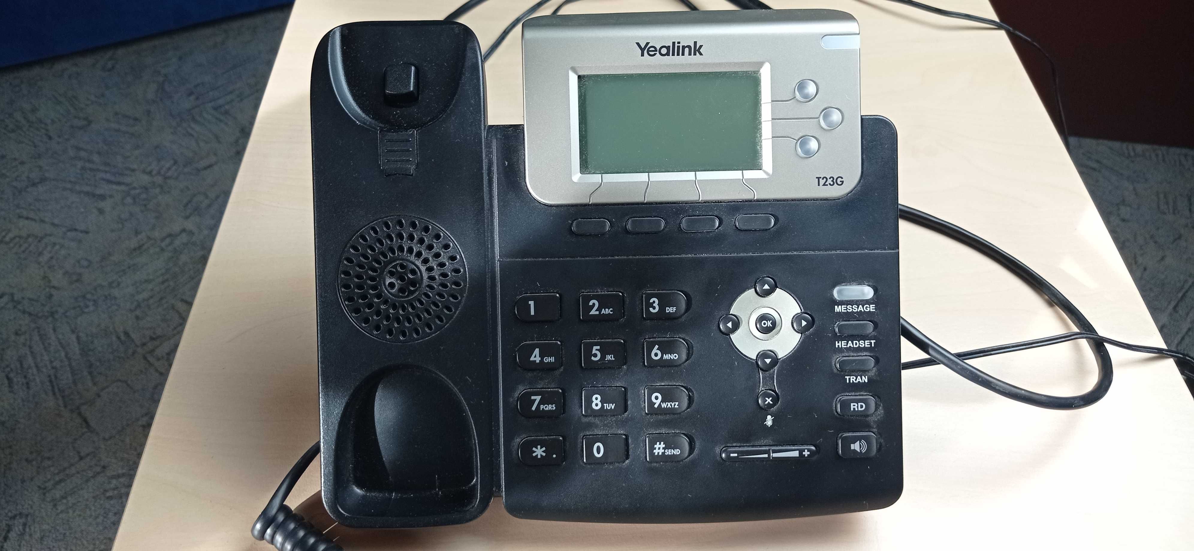 Telefon IP Yealink SIP T 23G z obsługą 3 linii