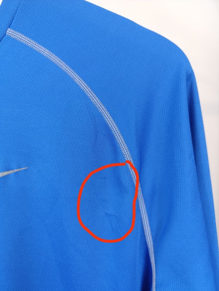 Nike męska cieńka bluzka sportowa koszulka t-shirt z długim rękawem dr