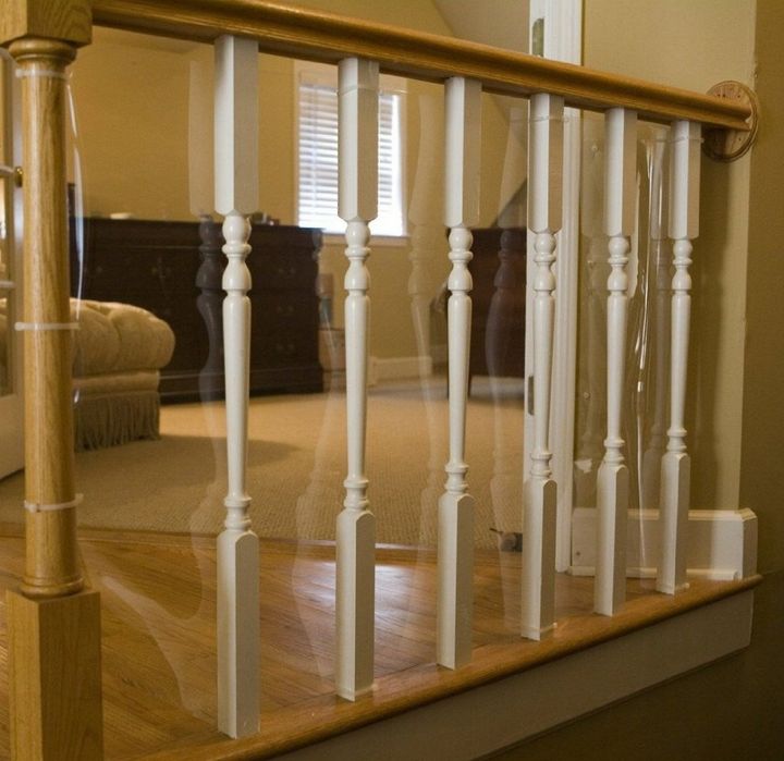 Zabezpieczenie do balustrady PVC 400x90