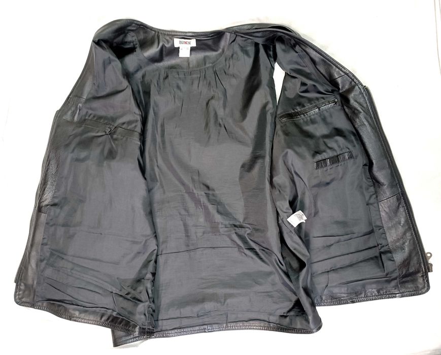 Кожаный жилет Roger Kent Германия натуральная кожа большой размер