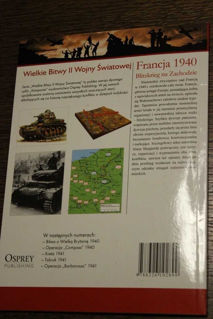 Francja 1940 Blitzkrieg na Zachodzie. Alan Shepperd