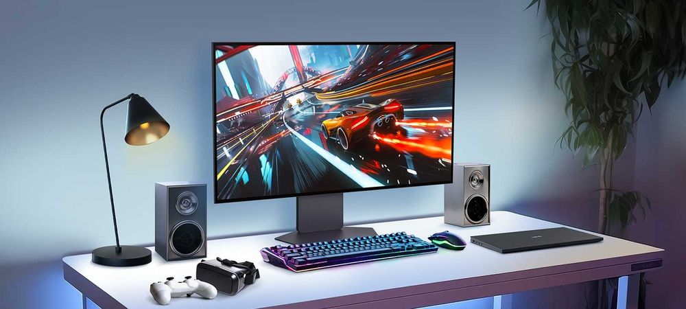 Monitor OLED LG 32GS95UV-B 32 4k UHD 240hz/ fhd 480HZ/ 0.03ms/ 10bitt