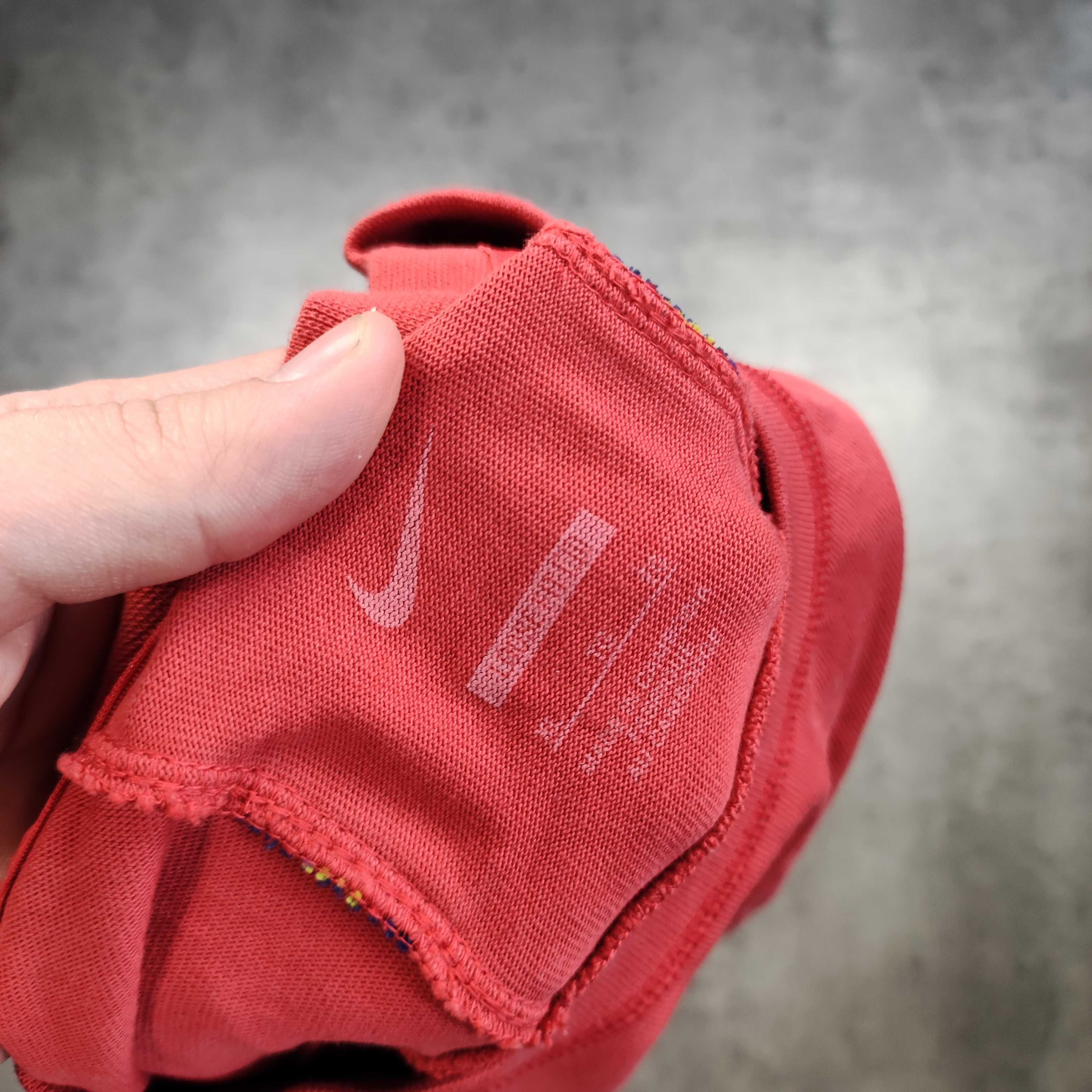 MĘSKA PREMIUM Koszula Piłka Nożna NIKE Athletico Madryt Czerwona Herb