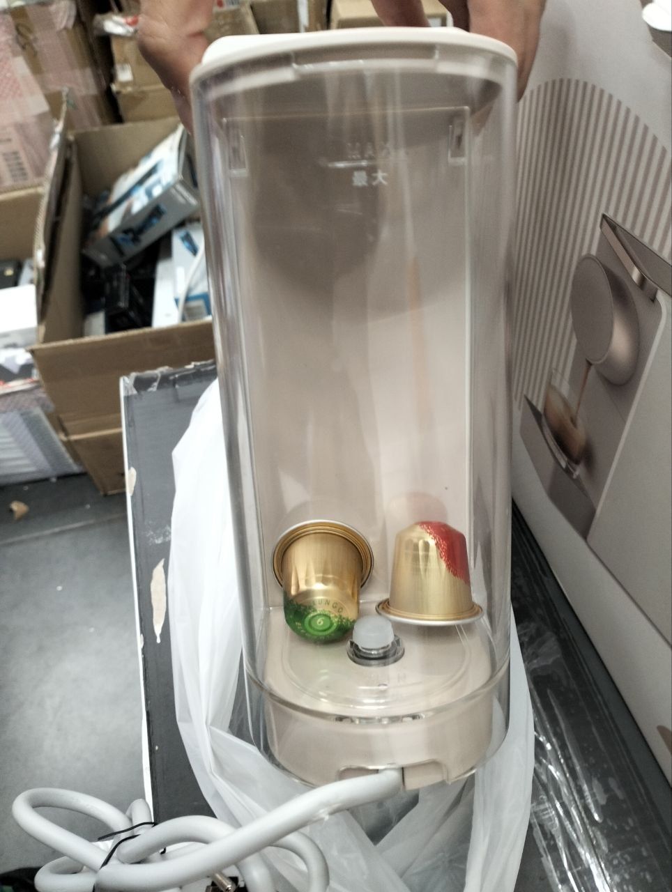 Кофеварка Scishare Capsule Coffee Machine mini, кофеварка капсульная